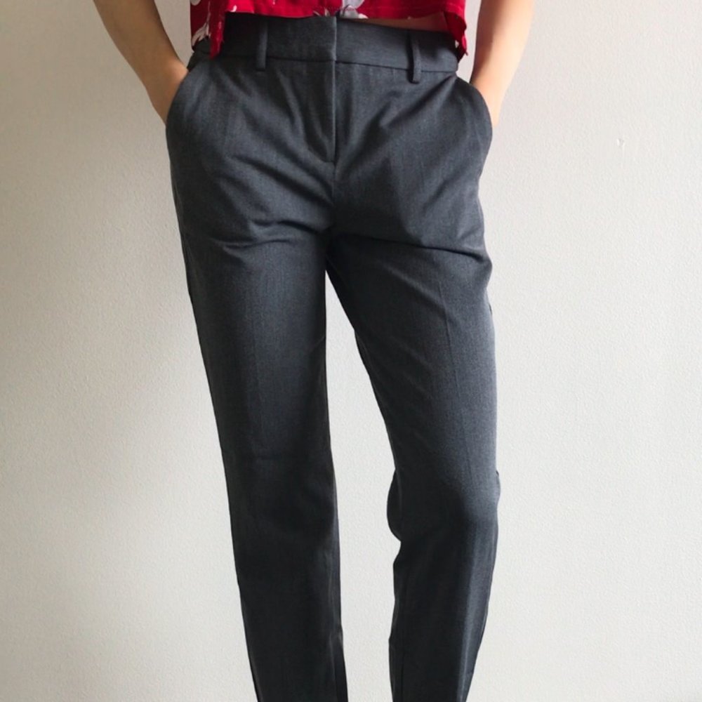 Express Mid Rise Columnist Ankle Pant